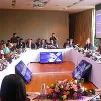 Panorama de la mesa redonda ministerial sobre confianza digital (Foto: VNA)