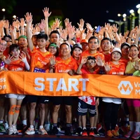 Los atletas se preparan para la carrera de 10km (Foto: VNA)