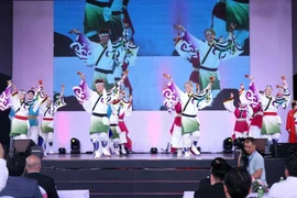 Un espectáculo en la novena edición del Festival Vietnam-Japón 2024 (Fuente: VNA) 