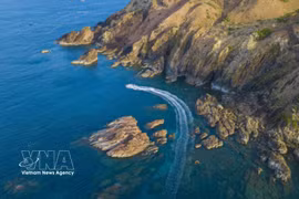 El agua cristalina de Eo Gio (Fuente: VNA)