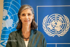 La representante residente del Programa de las Naciones Unidas para el Desarrollo (PNUD) en Vietnam, Ramla Khalidi. (Fuente: VNA)