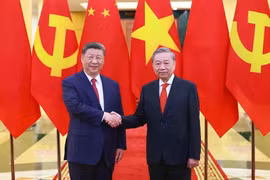 Líderes de Vietnam y China mantienen conversaciones en Hanoi