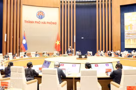 En la conferencia (Fuente: VNA)