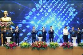 En la ceremonia de inauguración del Portal Nacional de Derecho (Fuente: VNA)