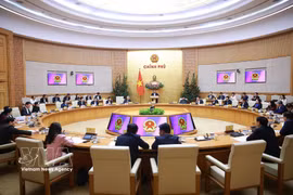 En la reunión (Fuente: VNA)