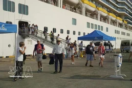 Los turistas del crucero empiezan su paseo por Ciudad Ho Chi Minh (Fuente: sggp.org.vn)