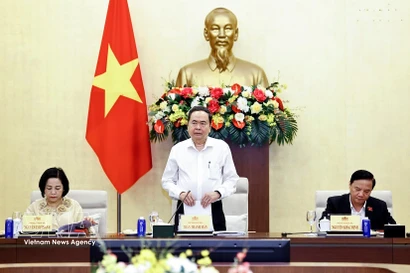 El presidente de la Asamblea Nacional de Vietnam, Tran Thanh Man (Foto: VNA)