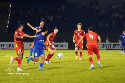 Vietnam asciende cinco posiciones en el ranking FIFA. Foto ilustrativa: VNA
