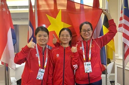 SEA Games 33: Actuaciones explosivas de Vietnam reclaman 84 medallas de oro. (Foto: VNA)