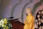 El muy venerable Thich Tri Quang, patriarca supremo del Consejo de Patronazgo de la SBV (Fuente: VNA)