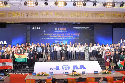 Delegados y jefes de delegación que asisten a la IOAA 2026. Foto: VNA