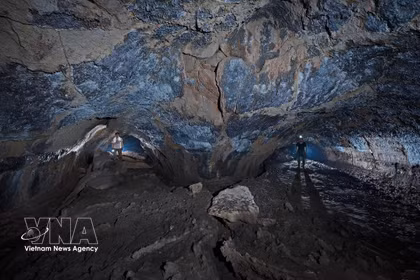 Cueva volcánica C1, Geoparque Dak Nong. Foto: VNA