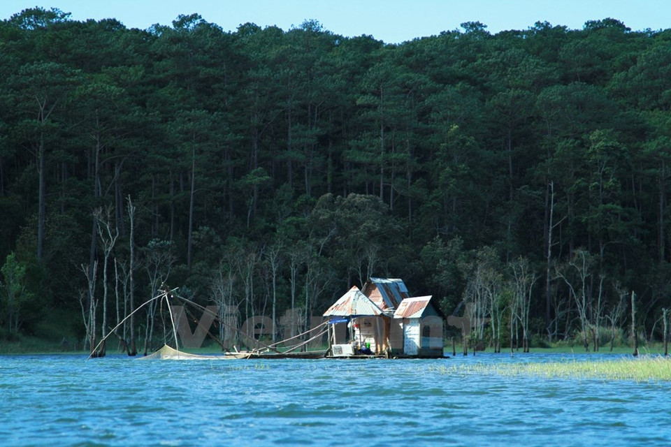 Tuyen Lam es el mayor lago de agua dulce en Da Lat, con 350 hectáreas. 