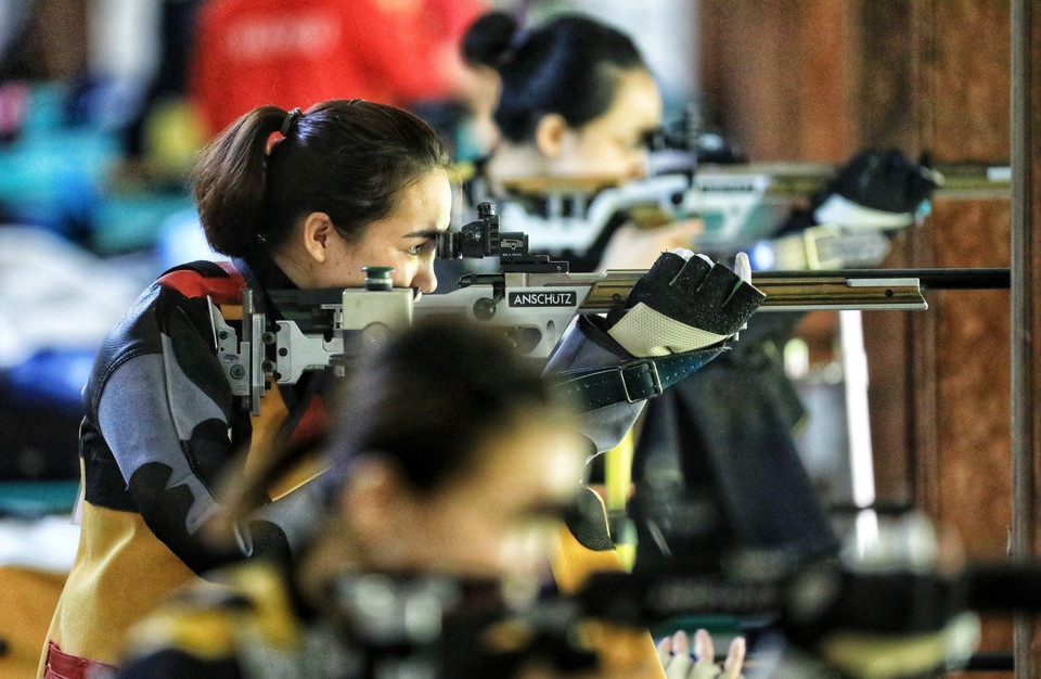 Momentos de la competencia (Fuente: VNA)