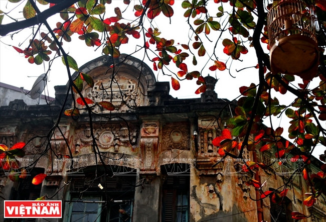  Huellas del tiempo en las antiguas obras arquitectónicas de Hanoi (Fuente: VNA)