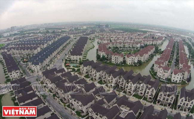 Vinhomes Riverside, nueva zona urbana en el noreste de Hanoi (Fuente: VNA).