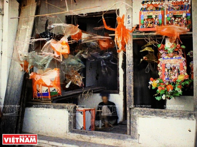 Calle Hang Gai, en el período de 1915 a 1917 (Fuente: VNA)