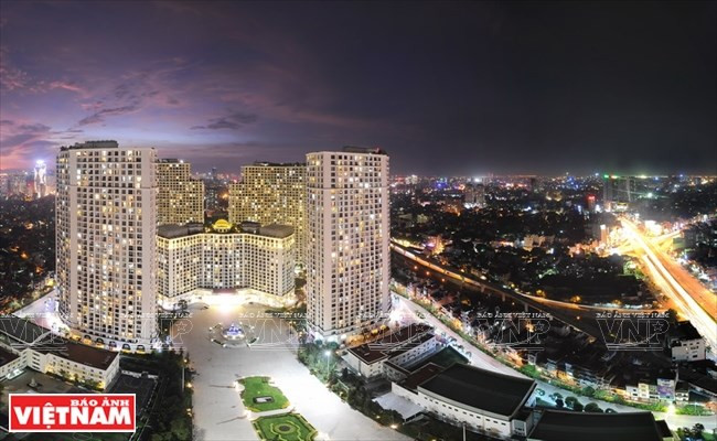Un área urbana moderna en Hanoi, Royal City (Fuente: VNA)