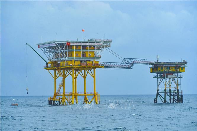 La plataforma DK1 (Foto: VNA)