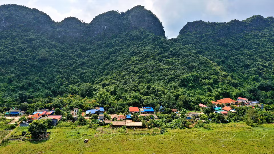 La antigua aldea de Viet Hai está ubicada en Cat Ba y es un destino turístico memorable para los visitantes de Hai Phong. (Fuente: VNA)