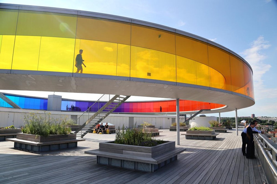 Ciudad Aarhus, Dinamarca, conocida como un destino impresionante para los viajeros interesados en la cultura y el arte. (Fuente: NatGeo)