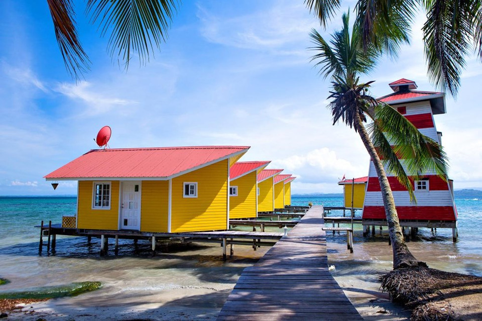 Bocas del Toro, Panamá, con varias bellas playas llena de sol (Fuente: NatGeo)