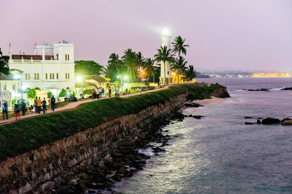 La comuna Galle en Sri Lanka, con el patrimonio mundial de Castillo de Galle y bellas playas (Fuente: NatGeo)