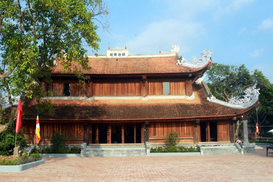 La sala principal de la pagoda (Fuente: VNA)