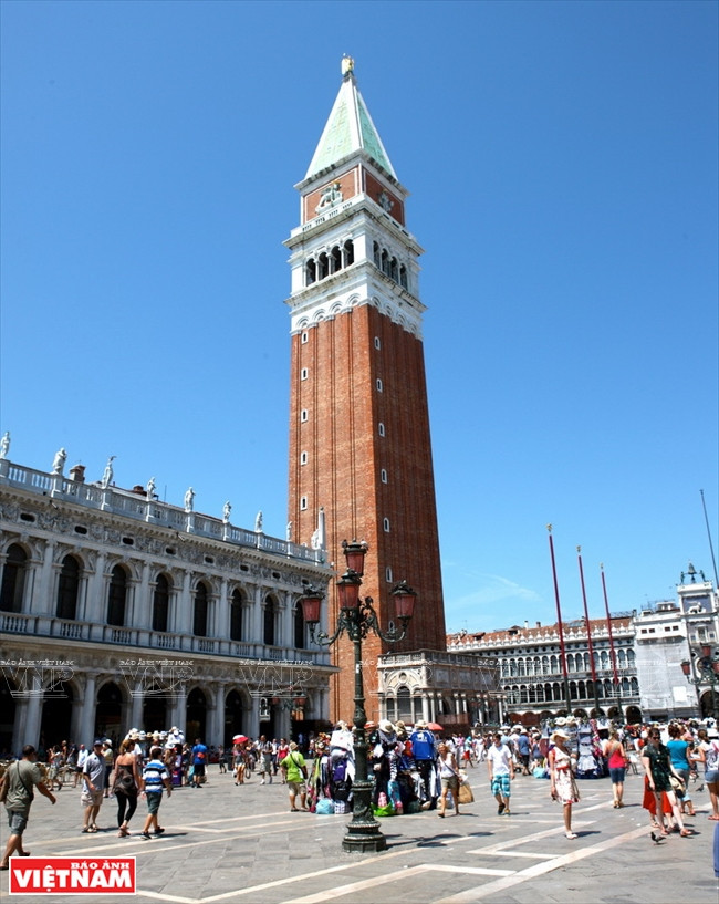 San Marcos es la plaza más famosa e importante de Venecia.