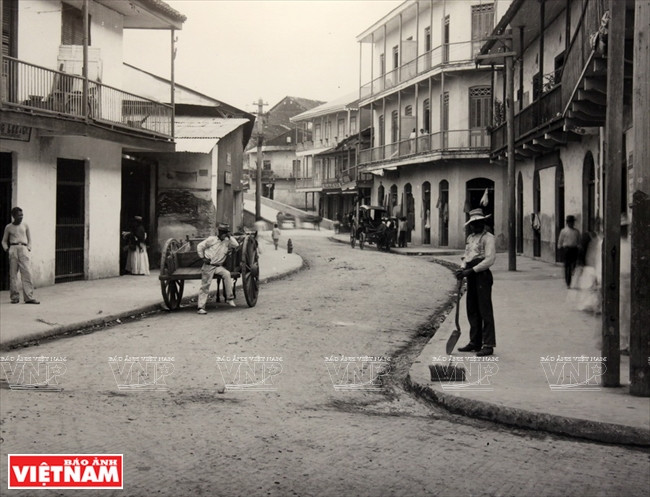 El casco antiguo de la capital, en un tiempo lejano. (Fuente: VNA) 
