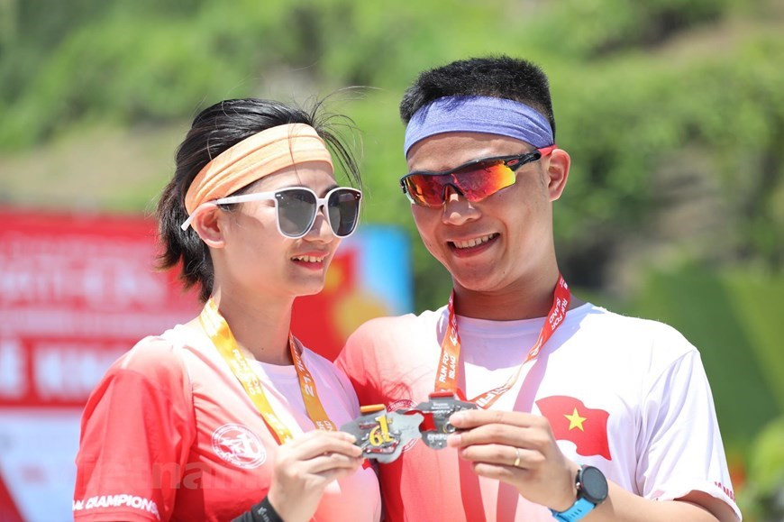La carrera se realizó anualmente en marzo para conmemorar la fundación de la Unión de Jóvenes Comunistas de Ho Chi Minh (26 de marzo) y el Día del Deporte de Vietnam (27 de marzo), pero este año se reprogramó para julio debido al COVID-19 (Foto: Vietnam + )