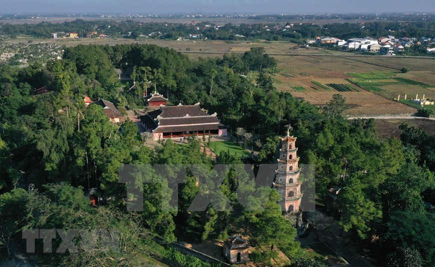 La pagoda Thien Mu fue construida entre 1601-1725 (Foto: VNA)