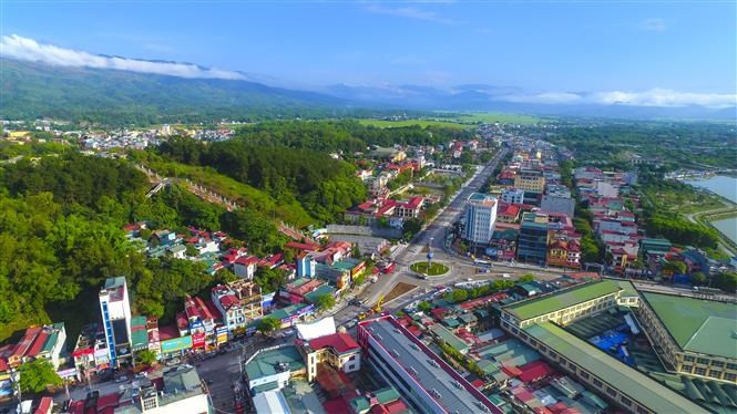 La ciudad de Dien Bien Phu hoy día (Foto: VNA)