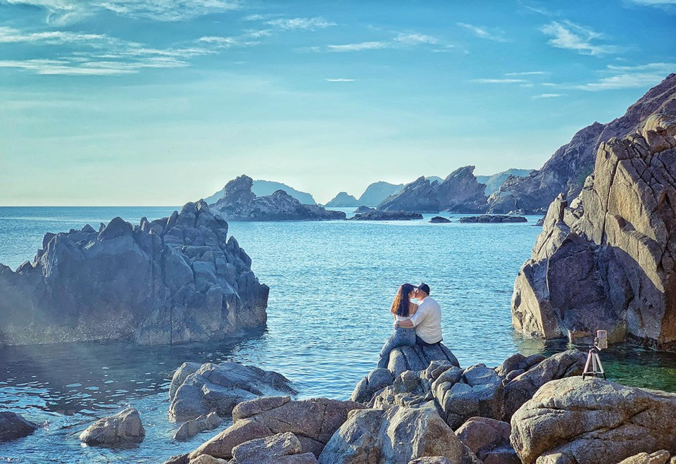 Ky Co aún conserva su belleza virgen. Con un clima fresco, hermosos paisajes y gente amable y hospitalaria, Ky Co es una opción ideal para los vacacionistas (Foto: VNA)