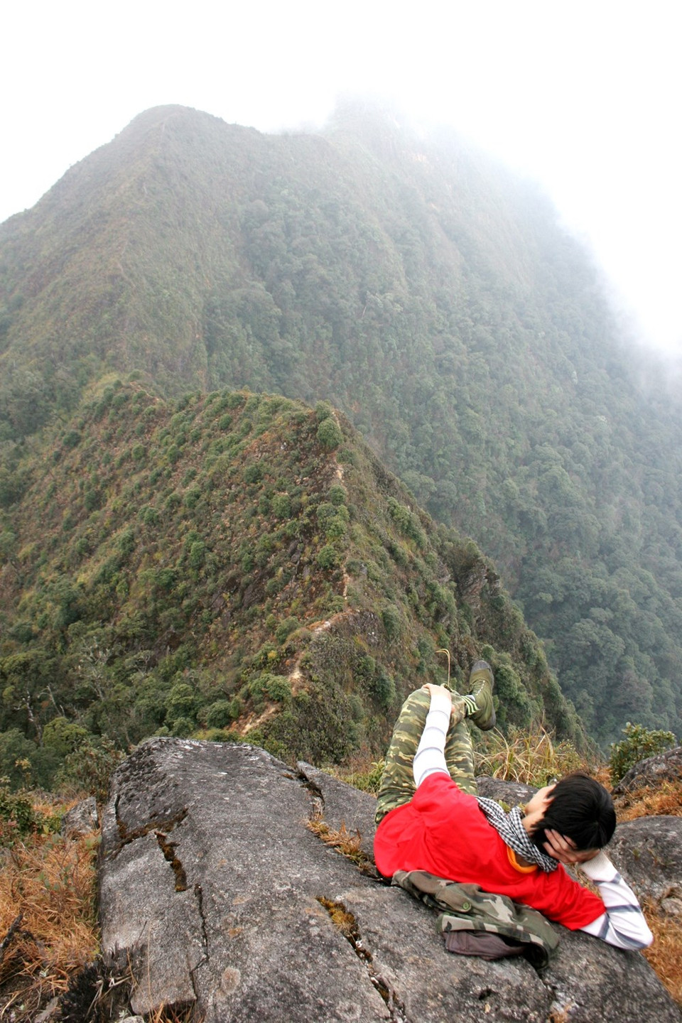 Descansa en las nubes antes de bajar (Foto: Vietnam +)