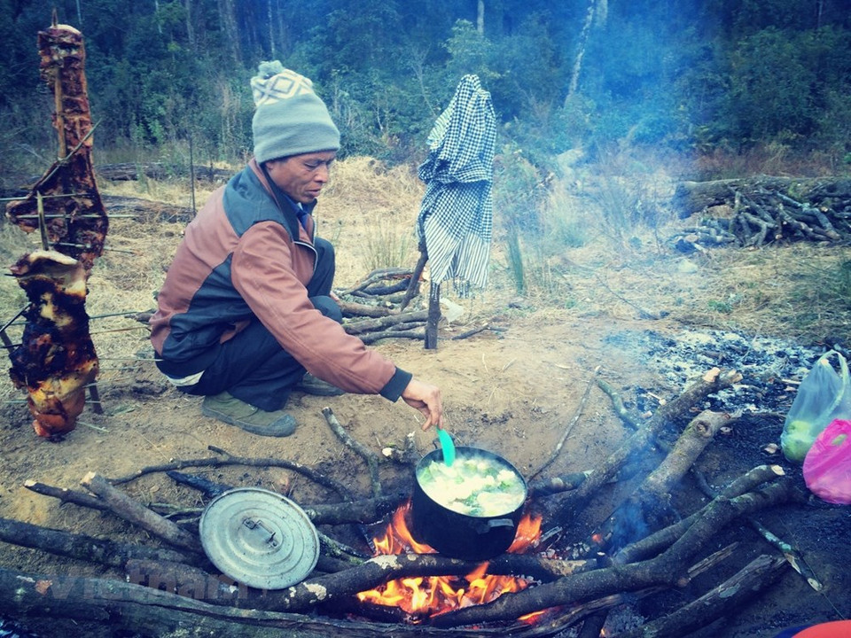  Para los alpinistas, es realmente una fiesta en el bosque (Foto: Vietnam +)