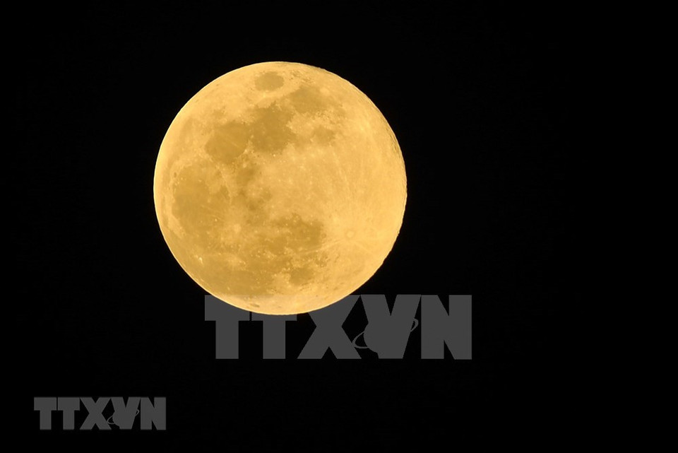 La luna llena de mayo es la más grande de 2020, según la NASA (Foto: VNA)