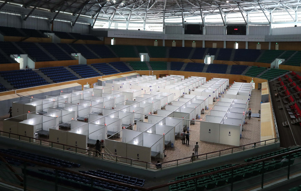 El recinto tiene una capacidad de 200 camas, y será utilizado como un lugar para aislar, cuidar y tratar a las personas infectadas con el nuevo coronavirus, así como para reducir la sobrecarga del hacinado Hospital de Da Nang. (Foto: VNA)