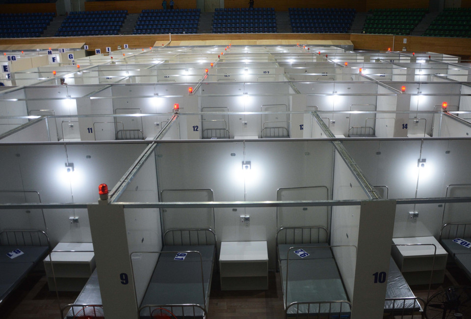 El recinto tiene una capacidad de 200 camas, y será utilizado como un lugar para aislar, cuidar y tratar a las personas infectadas con el nuevo coronavirus, así como para reducir la sobrecarga del hacinado Hospital de Da Nang. (Foto: VNA)