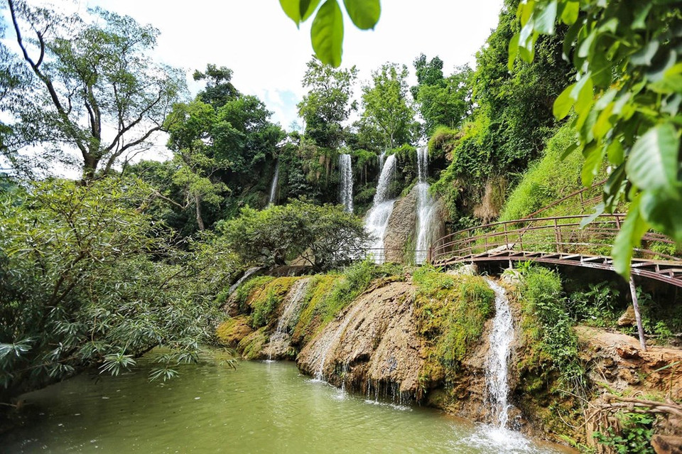 Arroyo Vat fluye unos cinco km que comienza en la aldea de Bo Sap, donde limita las fronteras entre Vietnam y Laos. (Foto: Vietnam +)