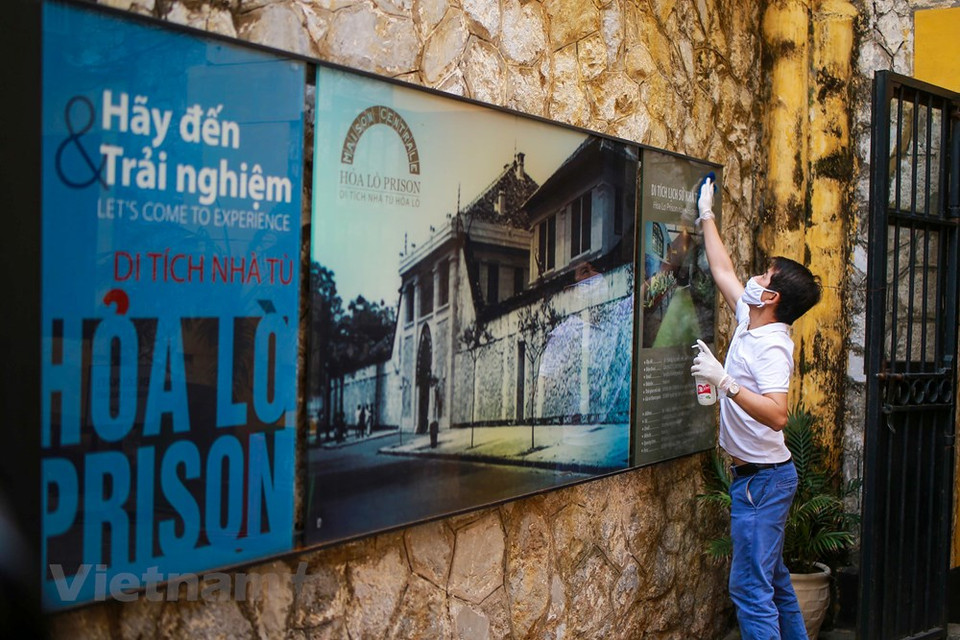 La prisión de Hoa Lo en los días del COVID-19 (Foto: Vietnam +)