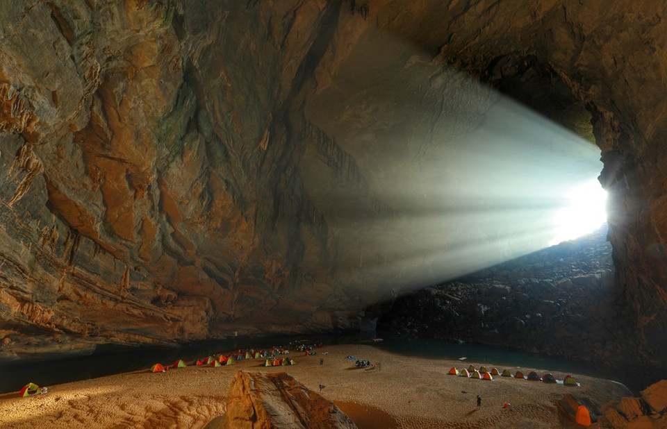 Para proteger el ecosistema aquí, el gobierno de Quang Binh eligió a Oxalis Adventure como la única agencia de viajes que obtiene el permiso para ofrecer viajes a Son Doong. (Foto: Vietnam+)