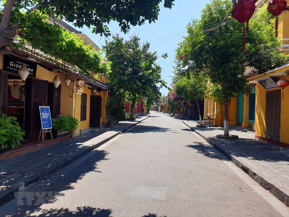 La ciudad de Hoi An ha suspendido todas las actividades turísticas (Foto: VNA)