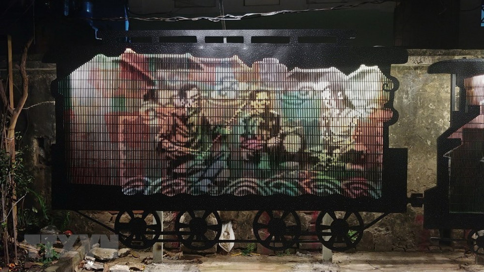 Obra del artista Pham Khac Quang (Foto: VNA)