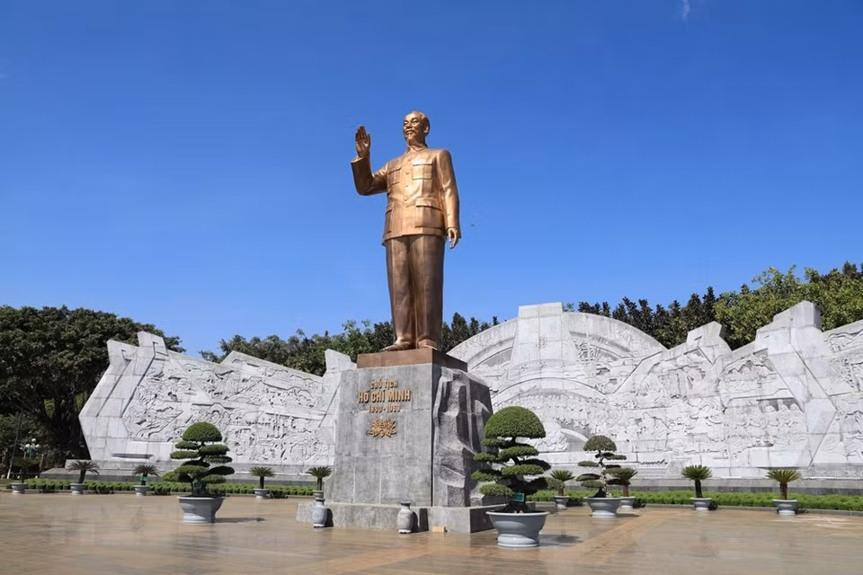 Plaza de la Solidaridad, en el centro de Pleiku. (Foto: VNA)