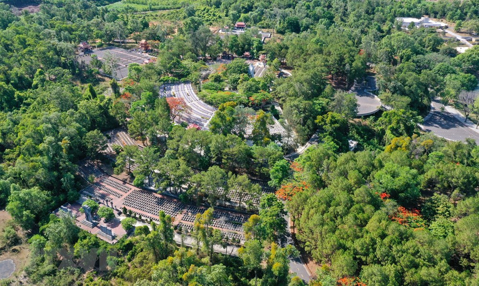 El Cementerio Nacional de Mártires de Truong Son (Foto: VNA)
