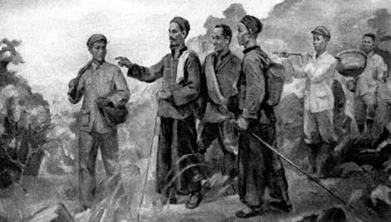 El 28 de enero de 1941, el Tío Ho regresó a Vietnam desde China y se quedó en Pac Bo (Cao Bang), dirigiendo directamente la revolución. (Archivo de VNA)