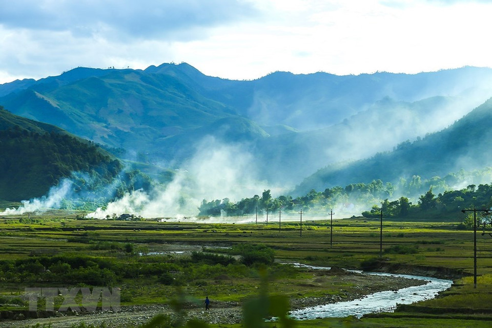 Belleza en las montañas del noroeste (Foto: VNA)