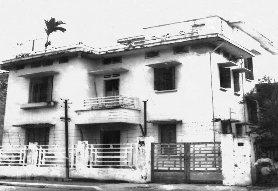 En el número 7, la calle On Nhu Hau (ahora calle Nguyen Gia Thieu), una de las sedes de los reaccionarios en Hanoi en 1946. (Foto: VNA)