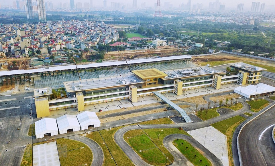 Panorama del Autódromo de Fórmula 1 en Hanoi (Foto: VNA)